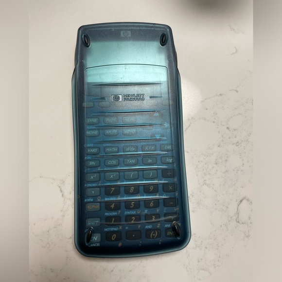 Hewlett Packard HP 39G Graphing Calculator w/Cover Tested & Working - Picture 4 of 4